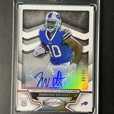 2016 Panini Jonathan Williams RC Auto 20/99 Certified Potential Signatures