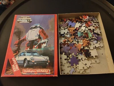 Challenge Of The Gobots Featuring Robo Machine Waddingtons 150 Puzzle + Poster - Image 1 of 4
