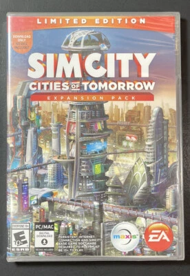 SimCity Cities of Tomorrow [ NOT a Disc ] (PC) NEW - Image 1 of 4