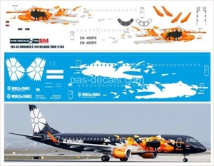 Embraer E195 BELAVIA World of Tanks 1/144 PAS-DECALS 195-03 - Picture 1 of 1