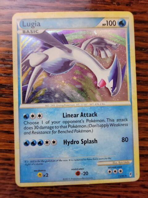 Carta Pokémon Lendário Lugia Luminescente Sol E Lua 82