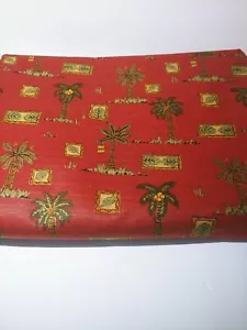 MILL CREEK FABRICS SCREEN PRINT WITH PALM TREES 4 YARDS - Picture 1 of 4