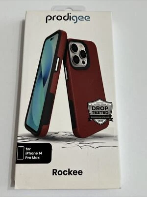 Prodigee Rockee Case for Apple iPhone 14 Pro Max - Red - Image 1 of 4