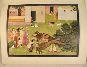 Kangra Paintings of Bhagavata Purana Indian Hindu Cosmology Vaishnavism Art Book - Imagen 1 de 9