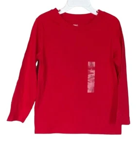 EPIC THREADS Boys Long Sleeve Crewneck Shirt Ski Patrol Red NWT - Picture 1 of 7