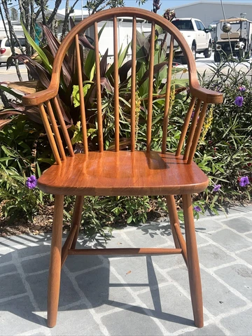Teak Arm Chair by Erik Ole Jørgensen for Tarm Stole Og Mobelfabrik Cover