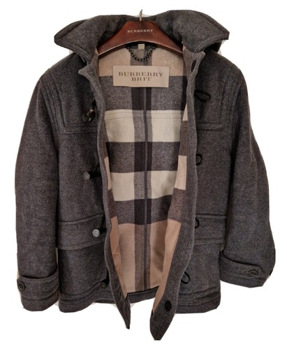 Cappotto giacca uomo BRIT by BURBERRY taglia EU54 UK44 large. Prezzo consigliato £ 1.490.