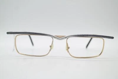 Gafas Vintage Sin Oro Plata Violeta Cuadradas Montura NOS - Imagen 1 de 4