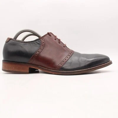 Cole Haan Williams Saddle II Dark Navy Men's Size 10 M Oxfords Dress ShoesC12664 - Image 1 of 4