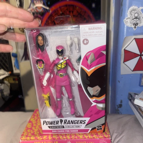 Hasbro Power Rangers Dino Charge Pink Ranger 6" Action Figure Ages 4+ NEW Cover