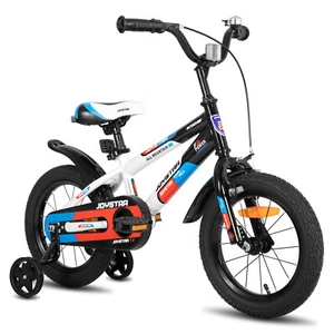 JOYSTAR Kids Bike 12-16 Inch Boys Girls Age 2-7 Years Light Up Training Wheels - Picture 1 of 36