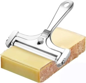 Stainless Steel Cheese Slicer Adjustable Thickness Wire Cheese Cutter Perfectly - Picture 1 of 6