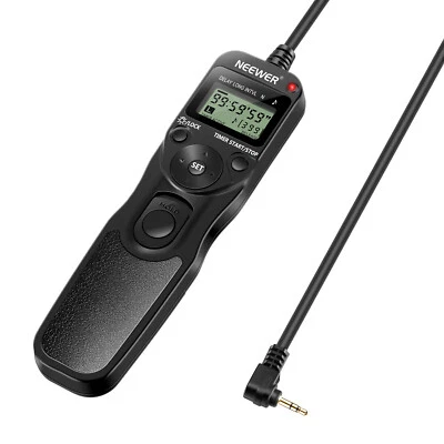 Neewer LCD Timer Shutter Release Remote Control for Canon EOS Digital Rebel - Image 1 of 4