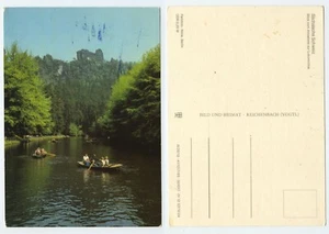 116717 - Sächsische Schweiz - Blick vom Amselsee zur Lokomotive - alte AK - Picture 1 of 1