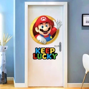 Super Mario Wandtattoo Wandaufkleber Wandsticker Fenster Aufkleber Wall stickers - Bild 1 von 2