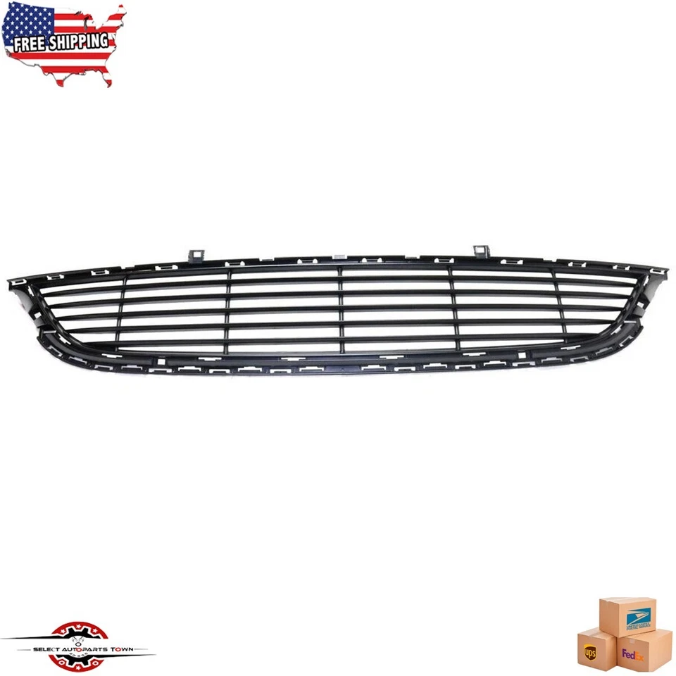 New Fits 2015-2017 CHRYSLER 200 Front Bumper Grille Black CH1036134 68202988AC Foto 1 de 4