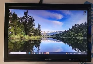 Scratched Black ASUS VS198D-P 19" LCD Widescreen Monitor LED Backlit *No Stand - Picture 1 of 6