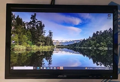 Scratched Black ASUS VS198D-P 19" LCD Widescreen Monitor LED Backlit *No Stand - Image 1 of 4