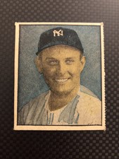 1951 Berk Ross Card - #4-1 Gene Woodling VGEX