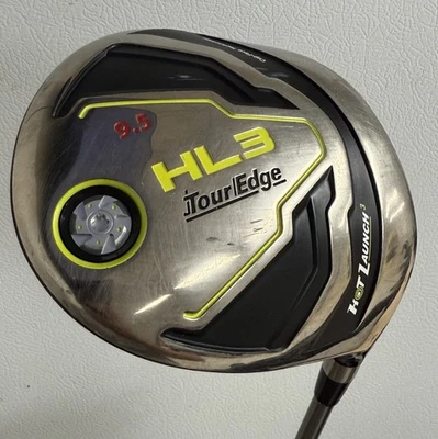 Tour Edge HL3 9.5° Driver Hot Launch 60 S Stiff Flex UST Mamiya RH Golf Club - Image 1 of 4