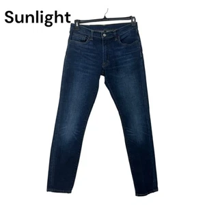 Jeans uomo Frye vita media slim fit denim taglia 30X31 lavaggio scuro - Foto 1 di 14