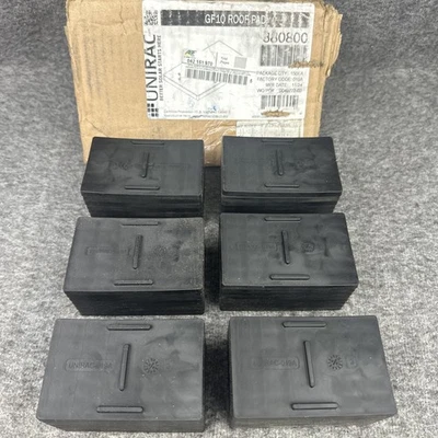 Juego de 50 almohadillas de techo UniRac GF10 (380800) para paneles solares CAJA ABIERTA Foto 1 de 4