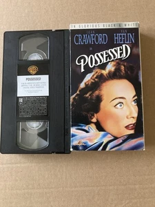 POSSESSED Joan Crawford/ Van Heflin B&W VHS Tape - Imagen 1 de 2