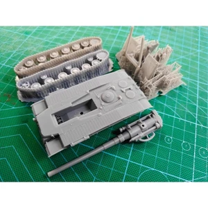 3d Printed 1/35/72 Soviet S-51 152mm Long-Barreled Howitzer SP Gun Unpainted Kit - Picture 1 of 1