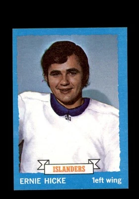 1973-74 Topps #18 Ernie Hicke New York Islanders EX-MT - Image 1 of 2