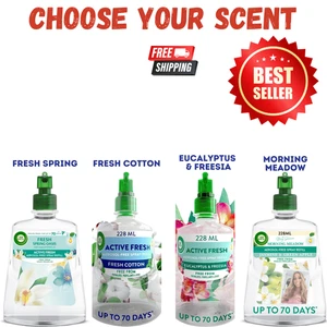 Air Wick Automatic Air Freshener Refill 228ml 70 Days Freshness 24-7 Lasting UK - Picture 1 of 53