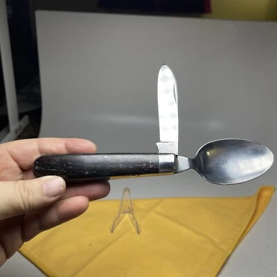 Navaja de bolsillo militar vintage Hobo Camillus Cutlery Co Camillus NY EE. UU. 1920-1940 Foto 1 de 4