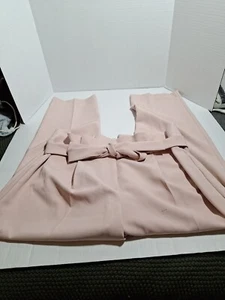 Nuovo con etichetta! Pantalone liz Claiborne, rosa quarz rosa, misto poliestere, donna 14  - Foto 1 di 5