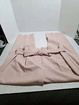 ¡NUEVO CON ETIQUETAS! Pantalones Liz Claiborne, Rose Quarts Rosa, Mezcla Poliéster, Para Mujer 14  Foto 1 de 4