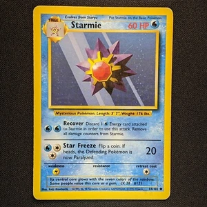 Starmie 64/102 Base Set Unlimited Pokemon 1999 - HP/DMG - Bild 1 von 2
