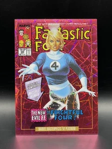 2024 Marvel '92 Platinum Variant Cover Pink Lasers 603/692 INVISIBLE WOMAN #39-V - Bild 1 von 2