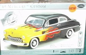 TESTORS 1949 MERCURY CUSTOM COUPE ASSEMBLY MODEL KIT 1/43 SEALED BOX SKILL 2 - Picture 1 of 3