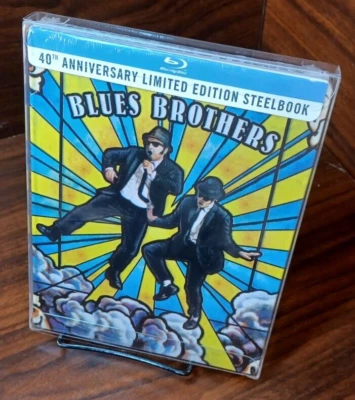 The Blues Brothers Steelbook (Blu-ray) NEW-w/PROTECTIVE SLEEVE-Free Box Shipping - Image 1 of 4