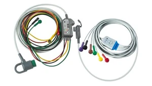 Kompatibel Medtronic Physio Control 4+6 Kabel EKG Kabel LIFEPAK 12 20 15 IEC Snap - Bild 1 von 10