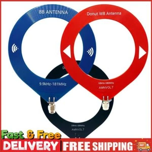10khz-180mhz Medium Wave Shortwave Antenna Donut WB Antenna for Ham Radio - Zdjęcie 1 z 14