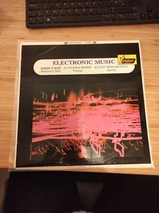 F3-JOHN CAGE/Luciano Berio/Ilhan Mimaroglu–Electronic Music-UK LP-1967-EX-STEREO - Picture 1 of 2