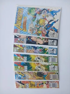 Avengers Lot #350 354 355 356 356 357 358 Newsstand Gatherers Arkon Higher Grade - Picture 1 of 15