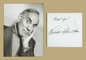 Herschell Gordon Lewis (1926-2016) - Padrino di Gore - Raro volantino firmato - COA - Foto 1 di 4