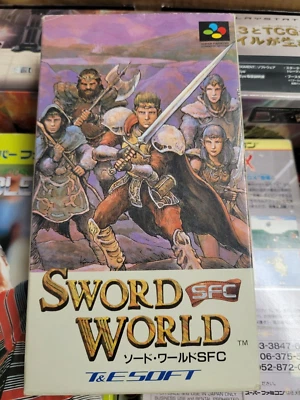 Sword World (1993) Brand New Factory Boxed Japan Super Famicom SFC Import - Image 1 of 4