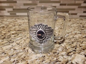 New England Patriots Super Bowl XXXIX Glass Beer Mug NFL Football - Picture 1 of 9