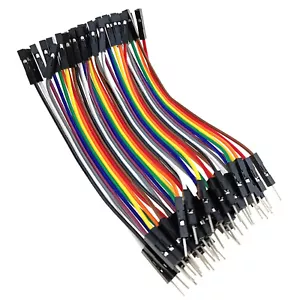 Cable Dupont de 40 piezas de 10 cm macho hembra puente cable para placa de pan cinta Arduino - Imagen 1 de 7
