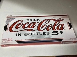 Coca-Cola 19”x10” LED High Intensity Wall Sign - Picture 1 of 2