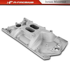 1x New Small Block Dual Plane Intake Manifold for Chevrolet w/ Vortec Heads 8151