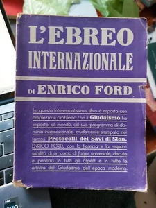 Enrico Ford L' Ebreo Internazionale 1939 X - Picture 1 of 1