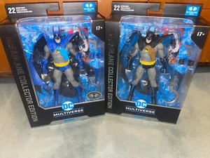 Dc Multiverse Mcfarlane Collection Edition Batman Year Two Platinum & Regular - Picture 1 of 10