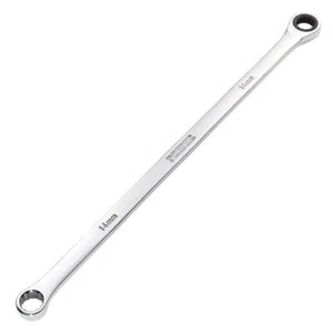 Draper Tools HI-TORQ® Metric Extra-Long Double Ring Ratchet Spanner, 14mm - Picture 1 of 3